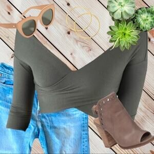 Lani California Surplus Crop Top NWT